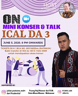 ical da3 ical majenee konser mini Dr. Ponijan Liaw, M.Pd., CPS®