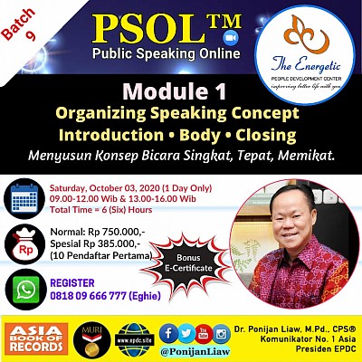 PSOL™ Dr. Ponijan Liaw MODULE 1