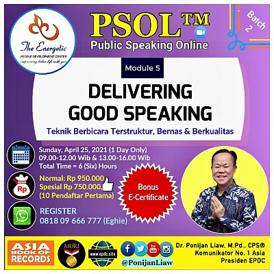 Public Speaking ONLIE MODUL 5